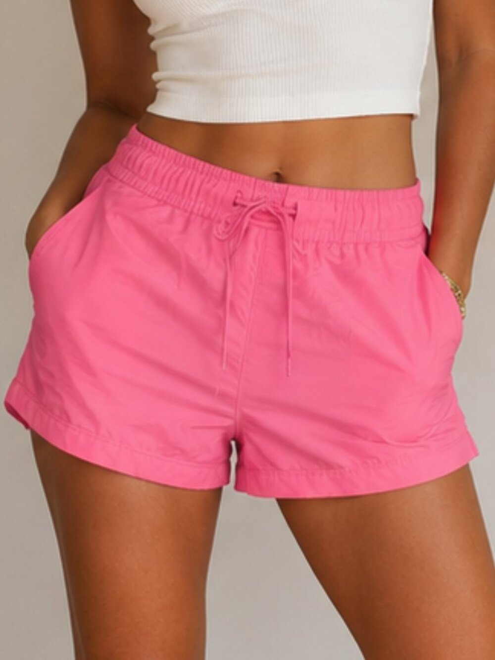 LG Women's Pink Joe Boxer Casual Shorts Large